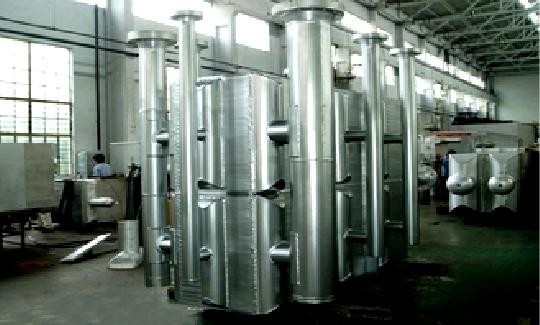 CE GB Industrial Plate Finned Tube Heat Exchanger Aluminium 110 Bar