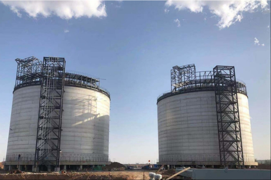 Vertical Type Full Containment LNG Storage Tank1.75Mpa Big Capacity