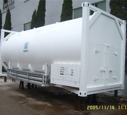 Working Pressure 0.78Mpa Carbon Steel Cryogenic Storage Tank ZCF-3000/8