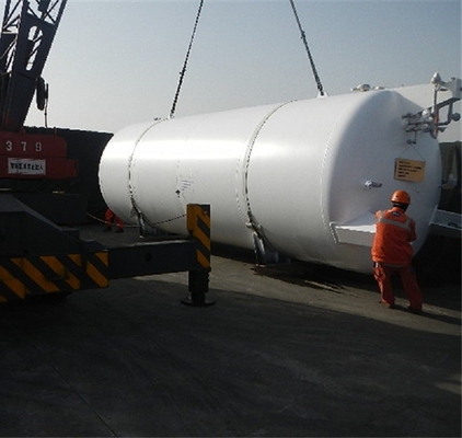vertical cryogenic liquid oxygen tank