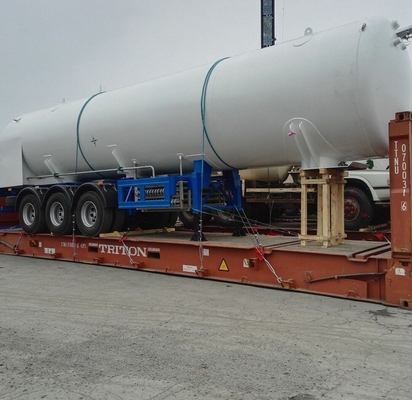 mobile cryogenic liquid tank container