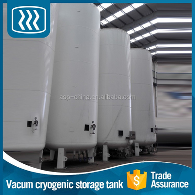 20 Tons Cryogenic Storage Tank LO2 LN2 LAr LNG Tank Vertical Horizontal