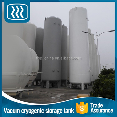 20 Tons Cryogenic Storage Tank LO2 LN2 LAr LNG Tank Vertical Horizontal