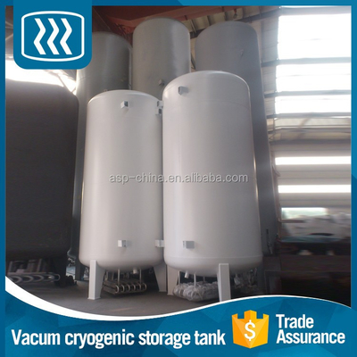 Working Pressure 0.78Mpa Carbon Steel Cryogenic Storage Tank ZCF-3000/8