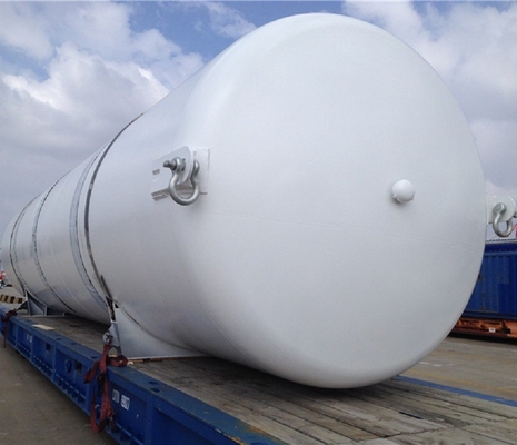 LOX LIN LAr 15000L Liquid O2 Tank Valid Capacity 15m3 GB-150 A2 C2 GC1