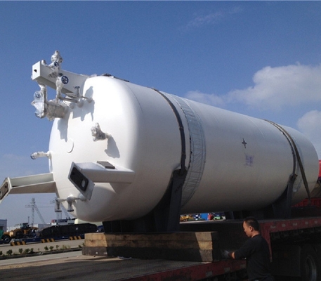 LOX LIN LAr 15000L Liquid O2 Tank Valid Capacity 15m3 GB-150 A2 C2 GC1