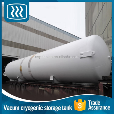 Q245-R 06Cr19Ni10 Vacuum Insulated Cryogenic Storage Tanks 2900kg