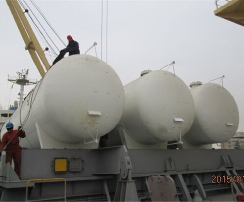 Horizontal 16MnDR Q235-B Liquid Co2 Cryogenic Storage Tank 2.2MPa
