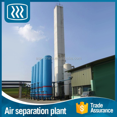 99.6% Industrial Oxygen Generating Machine Air Separation Argon Plant KDON-50/100