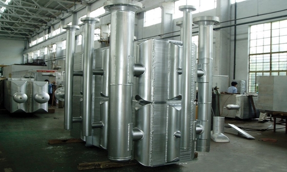 Heat Transfer Aluminum Tube Plate Fin Heat Exchanger 110 Bar